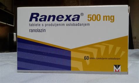 RANEXA 500 mg