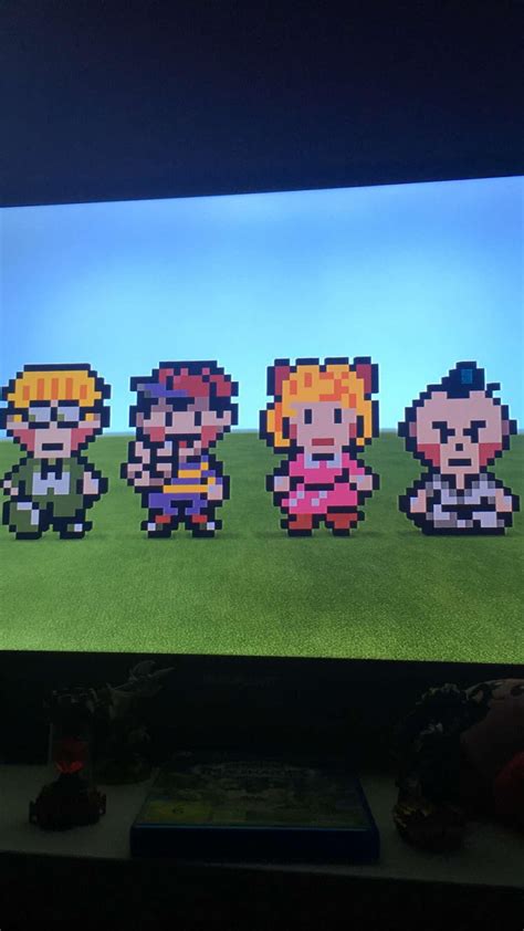 All the Earthbound main characters. Doing the mother 3 ones next : r/earthbound