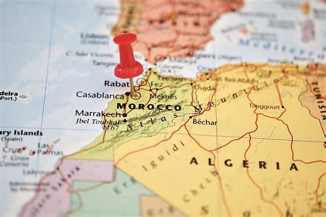 Morocco On World Map, Health Information for Travelers to Morocco ...