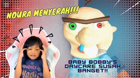 ROBLOX Baby Bobby S Daycare Escape Susah Banget Bikin NOURA Istighfar