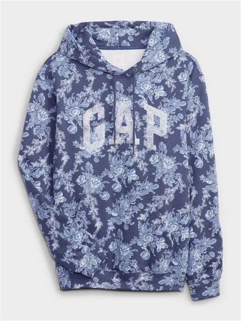 Gap × Loveshackfancy Floral Logo Hoodie Gap