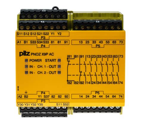 Pilz Pilz Pnoz X Pnoz X P Emergency Stop Safety Relay