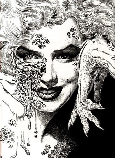 9 Best Black And White Zombie Illustrations Images On Pinterest White