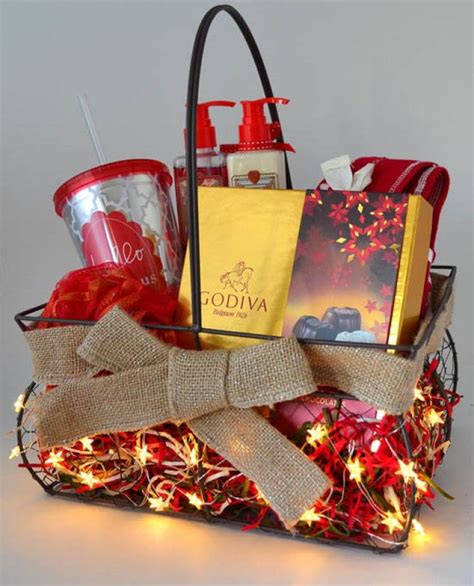 17 Christmas T Hamper Basket Ideas Chocolates Wine Perfumes Spa