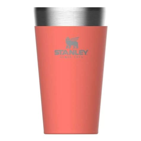 Vaso Stanley Pinta 473ml Acero Inoxidable Coral