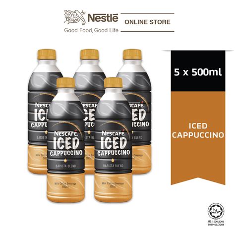 NESCAFÉ Iced Cappuccino 500ml x5 bottles Exp Date Jan23