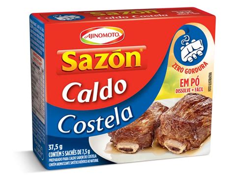 CALDO SAZON COSTELA AJINOMOTO 01X37 5G Distrinorte Distribuidora