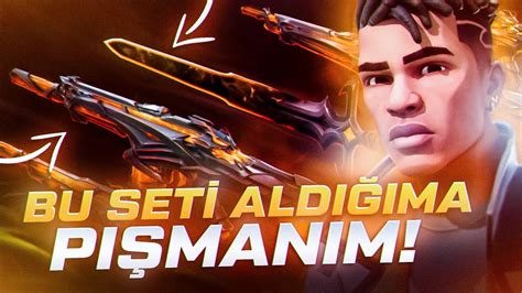 ALDIĞIMA PİŞMAN OLDUĞUM SKİN SETİYLE OYNADIM AFET SKİNLERİ Valorant