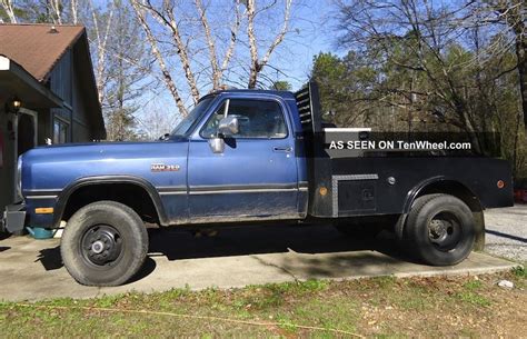 1993 Dodge Ram 350 4x4 Cummins Turbo Diesel