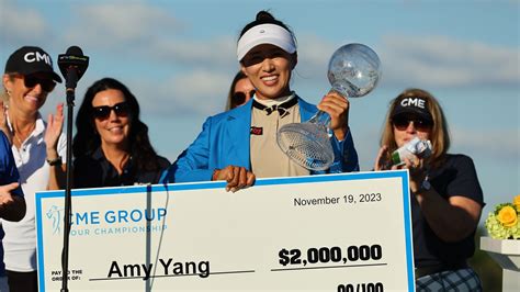 Cme Group Tour Championship Amy Yang Wins By Three Shots To End Lpga Tour Season In Style