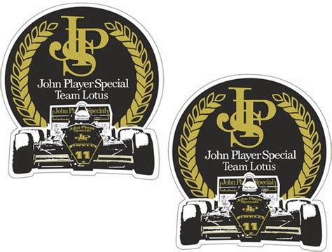 Zen Graphics Jps John Player Special Lotus Decals Stickers