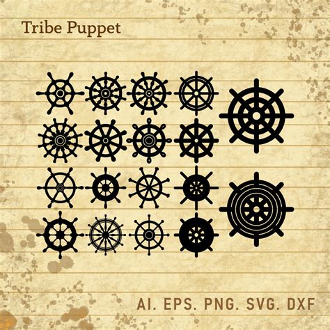 Ship Wheel SVG MasterBundles