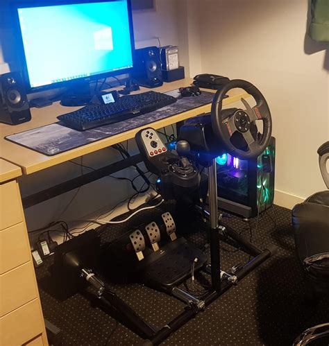 My First Sim Rig Racing Setup Wsp Deluxe V2 R Simracing