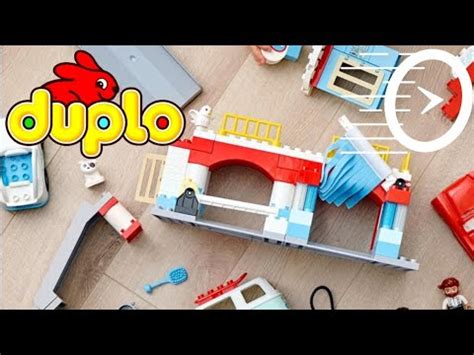 LEGO 10948 DUPLO Car Park And Wash Set Speed Build SMK YouTube