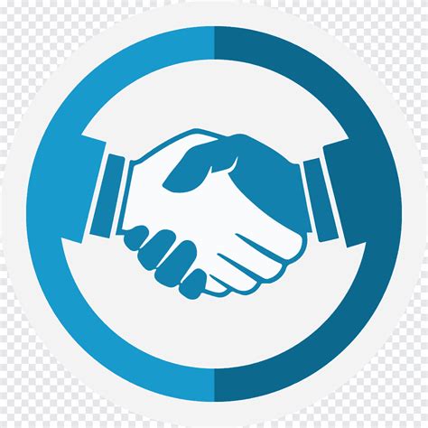 Milkshake Handshake Computer Icons Shake Hands Blue Text Png Pngegg