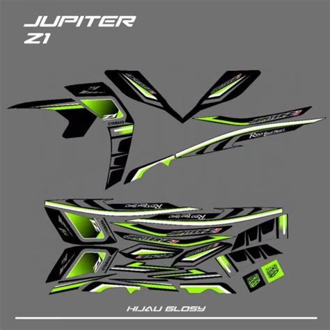 Jual Stiker Striping Transparan Yamaha Jupiter Z Custom Keren Shopee