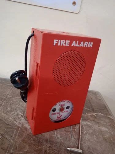 Fire Alarm System Mcp Fire Alarm Hooter From New Delhi