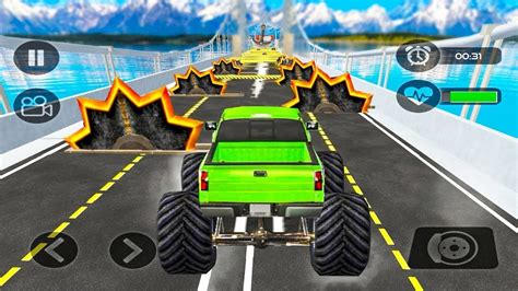 Juego De Camiones Monstruo Car Crash Juegos De Carros Youtube