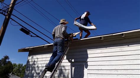 Manual Shingle Lift Trolley Elevator Youtube