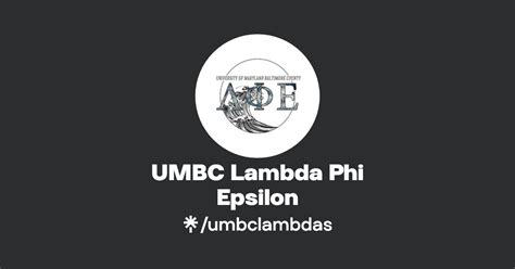 UMBC Lambda Phi Epsilon Facebook Linktree