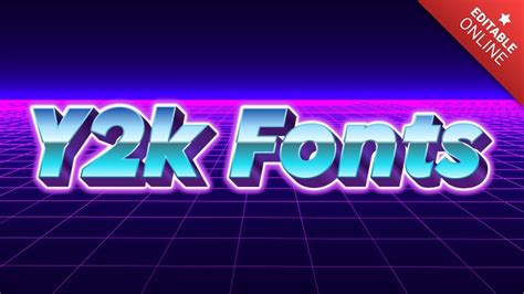 Y2k Fonts | Word Art Graphic | Text Effect Generator