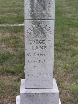 Eliza Ann Lamb Find A Grave Memorial