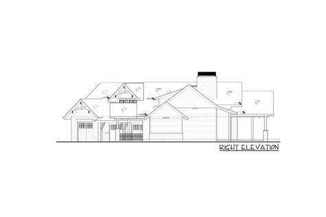 Mountain Craftsman Home Plan With Angled Car Garage Rw