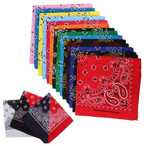 New Bandanas X Inch Cotton Novelty Double Sided Print