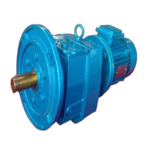 Kw Three Phase Iron Helical Geared Motor For Industrial Voltage