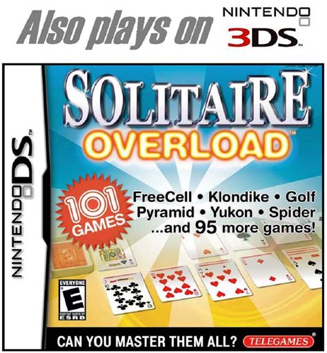 Amazon Solitaire Overload Nintendo Ds Telegames Inc Video Games