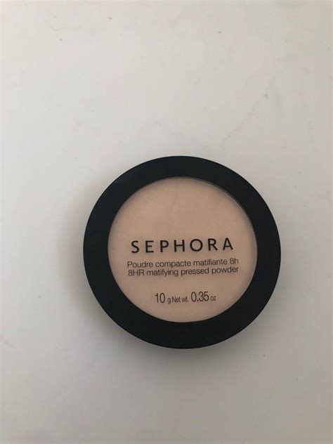 Sephora 8hr Mattifying pressed powder in Nude 15 美容化妝品 健康及美容 皮膚