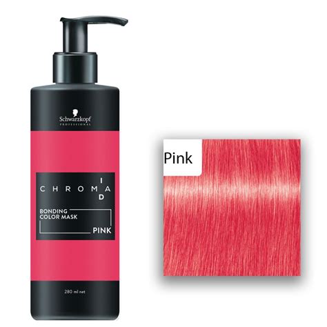 Schwarzkopf Chroma ID Bonding Pigments Mask Pink Rose 280 Ml