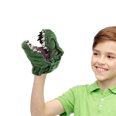 Buy Kekou T Rex Hand Puppet | Realistic Soft Animal Hand Puppet - T Rex