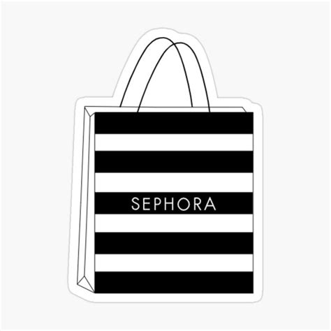 Sephora Bag Sticker By Aj27 Makeup Stickers Preppy Stickers