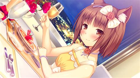 Papel De Parede Para Celular Videogame Chocola Nekopara Nekopara