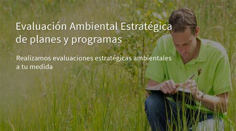 Evaluaci N Ambiental Estrat Gica De Planes Y Programas Geoinnova