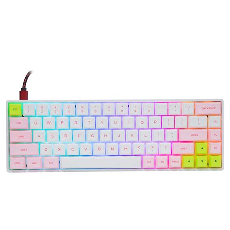 Buy EPOMAKER GK68XS 68 Keys Hot Swap RGB Bluetooth5 1 Wireless Wired Mechanical Keyboard With