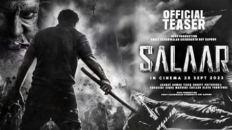 Salaar Movie Official Teaser Prabhas Prashanth Neel Shruti Haasan