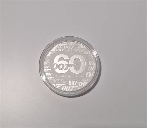 Srebrna Moneta 1oz James Bond 007 Tuvalu 2022 Sieradz Kup Teraz Na