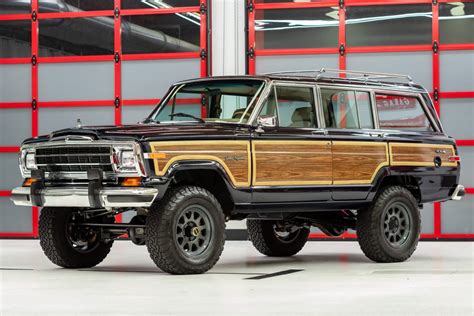 60l Vortec Powered 1990 Jeep Grand Wagoneer For Sale On Bat Auctions