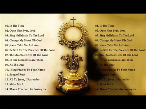 Hymn For Holy Mass - Best Catholic Offertory Hymns For Mass - Best ...