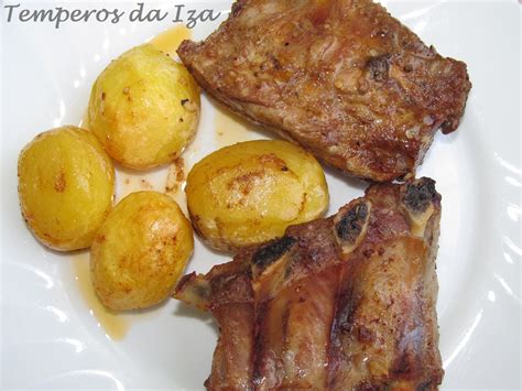 Temperos Da Iza Entrecosto Com Batatas No Forno