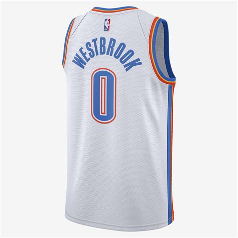 Russell Westbrook Thunder Association Edition Nike Nba Swingman Jersey