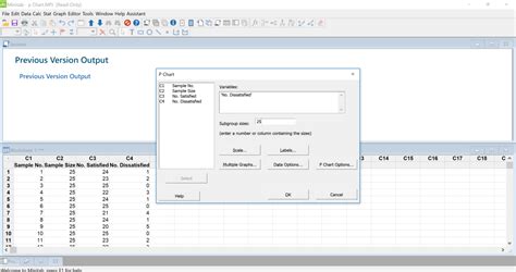 How To Create A P Chart In Minitab 18 Toughnickel