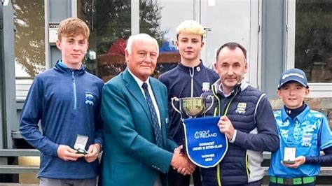 Mayo Golfers Are Connacht Under 16 Boys Inter Club Champions