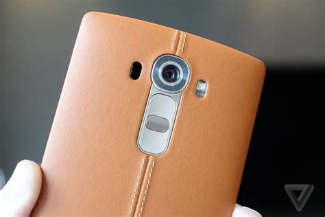 Lg S New G Is A Powerhouse Phone Wrapped In Leather The Verge