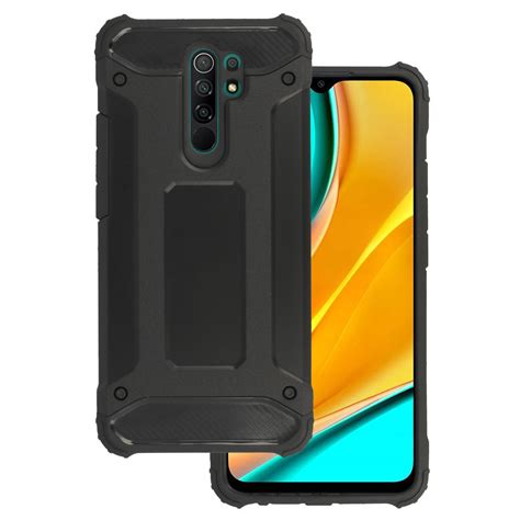 Armor Carbon Case Do Xiaomi Redmi 9 Czarny TopTel Sklep EMPIK