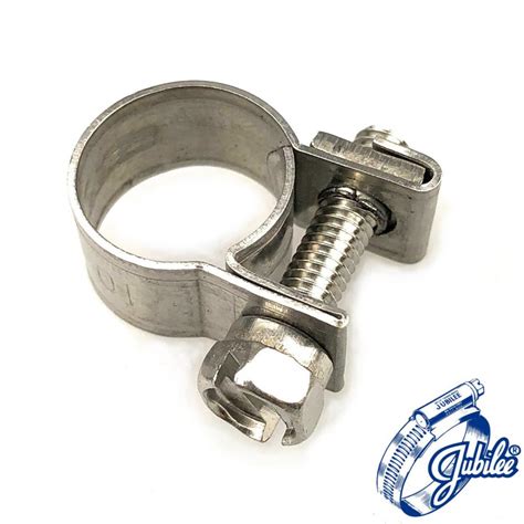 Jubilee Junior Mini Hose Clamps Clips Stainless Steel Zinc Plated For