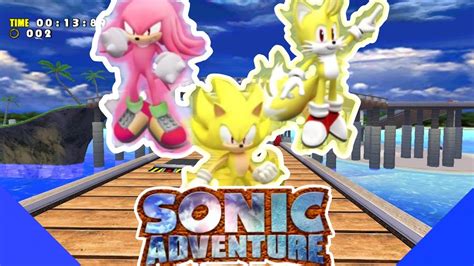 All Super Forms In Sonic Adventure Sonic Adventure Mods Youtube