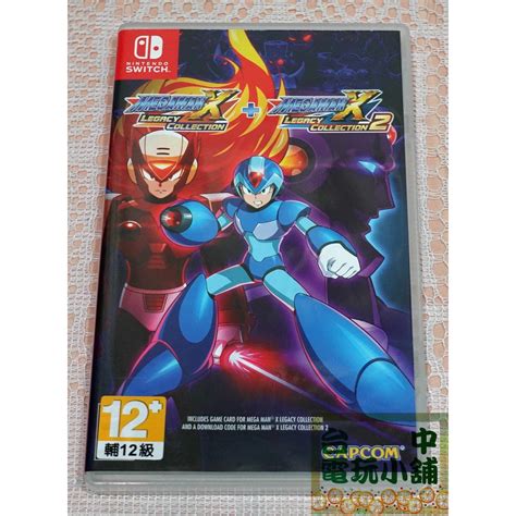 台中電玩小舖~ns原裝遊戲片~洛克人 X 週年紀念合集 Rockman X Megaman X~620 蝦皮購物